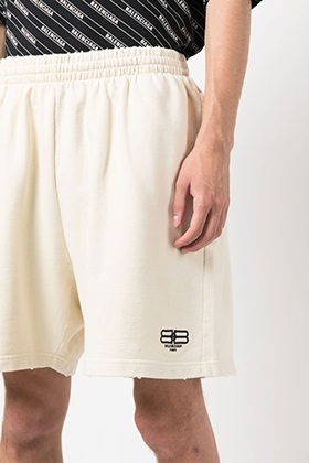 B Logo Shorts
